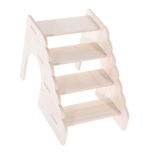 HAPINARY Holzleiter Für Hamsterkäfig Kletterleiter Spielzeug Hamsterleiter Für Haustier Holz Hamsterplattform Hamsterkäfig Leitern von HAPINARY