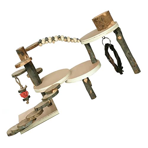HAPINARY Kletterleiter Aus Holz Für Hamster – Kletterspielzeug „ “ Für Rennmäuse Ratten Haustiere Und Vögel Holzspielzeug Für Bewegung Und Spaß von HAPINARY