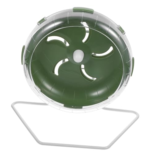 HAPINARY Hamster Laufrad Transparent Ultra leise Kleintier Laufrolle mit Stand für Chinchilla Igel Rennmaus Haustierspielzeug gegen Langeweile HAPINARY Hamster Laufrad Transparent Ultra leise Kleintier Laufrolle mit Stand für Chinchilla Igel Rennmaus Haustierspielzeug gegen Langeweile von HAPINARY