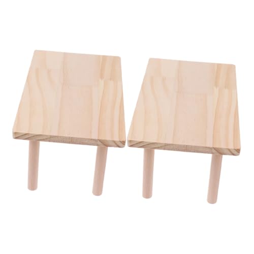 HAPINARY 2 Große Hamsterplattformen Aus Holz – Haustier-zubehörspielzeug Zum Klettern Und Trainieren – Hamsterkäfig-trennwand Und Eichhörnchenspielzeug HAPINARY 2 Große Hamsterplattformen Aus Holz – Haustier-zubehörspielzeug Zum Klettern Und Trainieren – Hamsterkäfig-trennwand Und Eichhörnchenspielzeug von HAPINARY