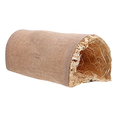 HAPINARY Bequemes Kaninchen-Versteck-Tunnelspielzeug für Hamster Kaninchen-Bereicherungsspielzeug Ruhehöhle für Haustiere sicheres Nestbett für Häschen HAPINARY Bequemes Kaninchen-Versteck-Tunnelspielzeug für Hamster Kaninchen-Bereicherungsspielzeug Ruhehöhle für Haustiere sicheres Nestbett für Häschen von HAPINARY