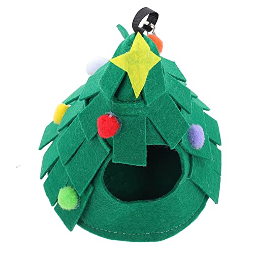 HAPINARY Weihnachtsbaum-Hängematte für Haustiere bequemes Nest für Hamster 12 x 12 x 16 cm leicht zu reinigen dekorativ für Zuhause HAPINARY Weihnachtsbaum-Hängematte für Haustiere bequemes Nest für Hamster 12 x 12 x 16 cm leicht zu reinigen dekorativ für Zuhause von HAPINARY