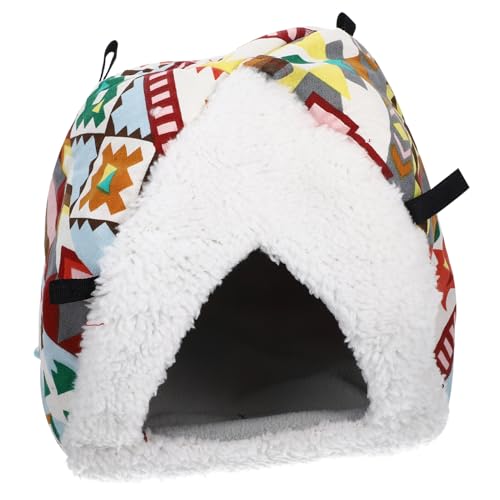 HAPINARY Hamsternest Aus Baumwolle Hängebett Für Hamster Chinchilla Meerschweinchen Schlafhaus Easy Installieren Indoor Outdoor von HAPINARY