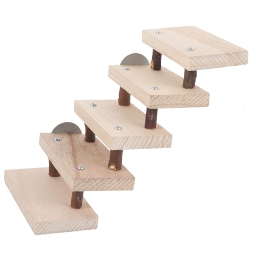 HAPINARY Kletterleiter Für Haustiere Holzleiter Für Hamster Chinchillas Ratten Meerschweinchen Sicher Und Praktisch Zum Spielen Und Trainieren HAPINARY Kletterleiter Für Haustiere Holzleiter Für Hamster Chinchillas Ratten Meerschweinchen Sicher Und Praktisch Zum Spielen Und Trainieren von HAPINARY
