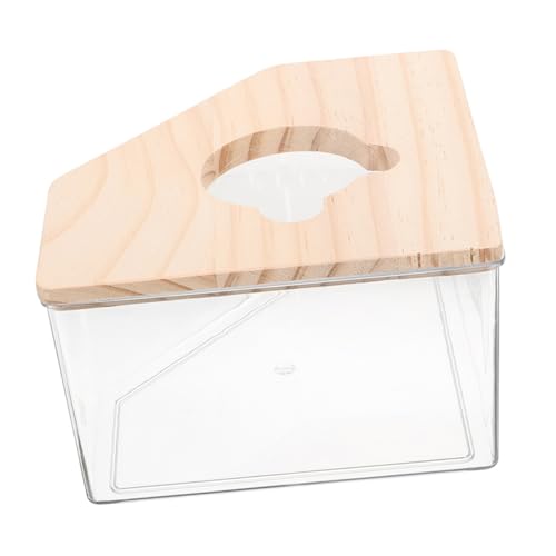 HAPINARY Mehrzweck-Badebehälter für Haustiere Acryl Hamster Sandbadebehälter für Meerschweinchen HAPINARY Mehrzweck-Badebehälter für Haustiere Acryl Hamster Sandbadebehälter für Meerschweinchen von HAPINARY