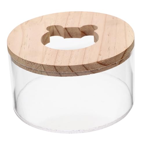 HAPINARY Transparente Hamster-badewanne Aus Kunststoff Multifunktionale Badekiste Für Chinchillas Und Kleine Haustiere Als Toilette Und Bad Nutzbar Strapazierfähig Und Einfach Zu Reinigen von HAPINARY