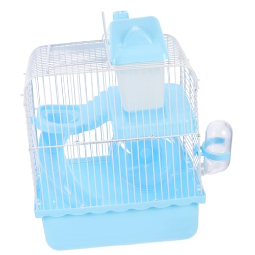 HAPINARY Kleintierversteck Für Hamster Hamster Schloss Mit Etagen Blauer Hamster Hütte Ideales Versteck Für Kleine Haustiere Wie Zwerghamster Und Meerschweinchen Perfekte HAPINARY Kleintierversteck Für Hamster Hamster Schloss Mit Etagen Blauer Hamster Hütte Ideales Versteck Für Kleine Haustiere Wie Zwerghamster Und Meerschweinchen Perfekte von HAPINARY