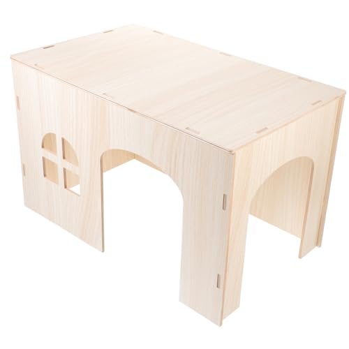 HAPINARY Hamsterspielplatz, Hamsterversteck, Eichhörnchen Holzhaus, Kleines Haustier Holzhaus, Kleines Haustier Versteck, Meerschweinchen Versteck, Holz Eichhörnchen, Hamster Holzhaus, HAPINARY Hamsterspielplatz, Hamsterversteck, Eichhörnchen Holzhaus, Kleines Haustier Holzhaus, Kleines Haustier Versteck, Meerschweinchen Versteck, Holz Eichhörnchen, Hamster Holzhaus, von HAPINARY