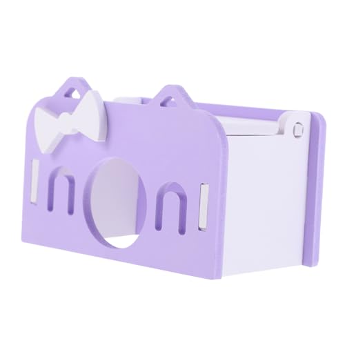 HAPINARY Haus Für Hamster Hamsterhaus Aus PVC Robustes Kleintierbetten Hamster Versteck Zum Schlafen Und Spielen Geeignet Für Hamsterkäfig von HAPINARY