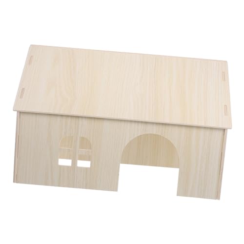 HAPINARY Hamsterversteck Haus Haus Rattenversteck Hamster Lebensraum Versteck Kleintier Nest Schlafhaus Kleintier Hamster Unterschlupf Haus Holz Eichhörnchenhaus Kleintierversteck HAPINARY Hamsterversteck Haus Haus Rattenversteck Hamster Lebensraum Versteck Kleintier Nest Schlafhaus Kleintier Hamster Unterschlupf Haus Holz Eichhörnchenhaus Kleintierversteck von HAPINARY