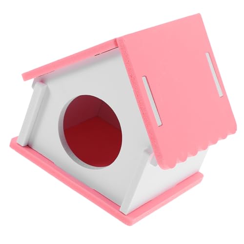 HAPINARY Hamsterversteck Schlafhaus PVC Hamsterverstecke Hamsterhütte Zartes Hamsterhaus Bezauberndes Rattenversteck Meerschweinchenversteck Haushaltshamsterhaus Chinchilla Spielzeug von HAPINARY