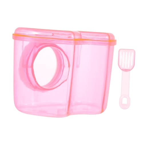 HAPINARY Acryl Hamster Badezimmer Sandbad Container Für Haustiere Robuste Und Stilvolle Duschlösung Für Kleine Nager Multifunktional Als Badewanne Und Futterbehälter HAPINARY Acryl Hamster Badezimmer Sandbad Container Für Haustiere Robuste Und Stilvolle Duschlösung Für Kleine Nager Multifunktional Als Badewanne Und Futterbehälter von HAPINARY