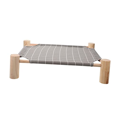 HAPINARY Raised Dog Bed Haustier-Feldbett Haustier-Hängematte Hundebett Für Zwinger Waschbares Katzenbett Katzenturm Für Katzen Im Innenbereich Kühlende Erhöhte Haustierbetten Haustierbett von HAPINARY