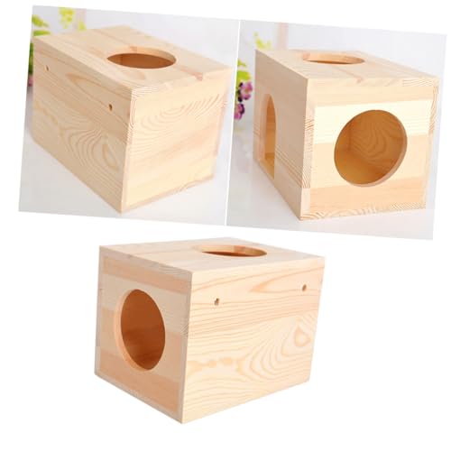 HAPINARY Natürlicher -kleintierhaus Für Hamster Meerschweinchen Und Chinchillas Langlebiges Und Sicheres Nest Für Kleine Haustiere Für Und Spiel HAPINARY Natürlicher -kleintierhaus Für Hamster Meerschweinchen Und Chinchillas Langlebiges Und Sicheres Nest Für Kleine Haustiere Für Und Spiel von HAPINARY