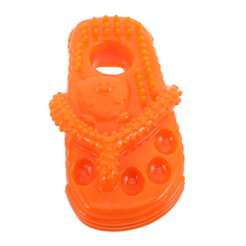 HAPINARY Haustier Kauspielzeug für Haustierzähne Zahnen Spielzeuge für Welpen groß Kauspielzeug für Hunde, Hundezahnbürste lustige Schuhe Hundespielzeug Welpen Molar Gummi Orange HAPINARY Haustier Kauspielzeug für Haustierzähne Zahnen Spielzeuge für Welpen groß Kauspielzeug für Hunde, Hundezahnbürste lustige Schuhe Hundespielzeug Welpen Molar Gummi Orange von HAPINARY