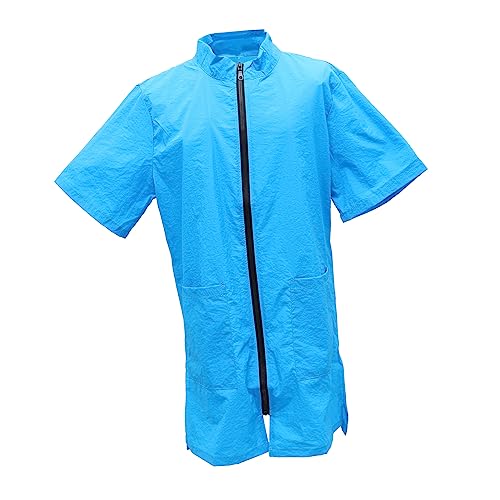 HAPINARY Hundesalon Uniform Haustier Kosmetikerin Kleidung Pet Shop Bad Uniform Nylon Material Ärmel von HAPINARY