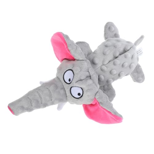 HAPINARY Elefant Plüschspielzeug Für Hunde Interaktives Kauspielzeug Mit Quietscher Und Knisterpapier Für Welpen Und Mittelgroße Hunde Fördert Spiel Und Zahnpflege HAPINARY Elefant Plüschspielzeug Für Hunde Interaktives Kauspielzeug Mit Quietscher Und Knisterpapier Für Welpen Und Mittelgroße Hunde Fördert Spiel Und Zahnpflege von HAPINARY