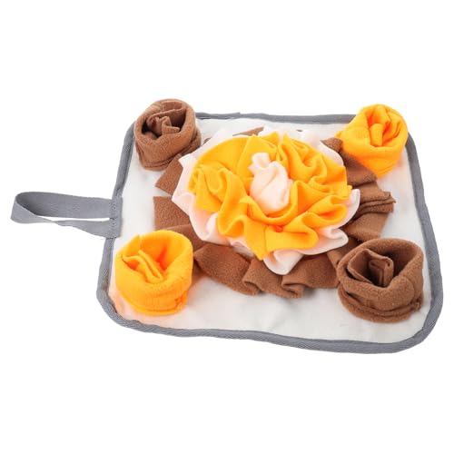 HAPINARY Schnüffelmatte Für Kleine Haustiere Futtermatte Für Häschen Trainingsunterlage Mit Snacks HAPINARY Schnüffelmatte Für Kleine Haustiere Futtermatte Für Häschen Trainingsunterlage Mit Snacks von HAPINARY