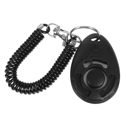 HAPINARY Portable Hundeklicker Mit Handgelenkband Trainingshilfe Für Hunde Und Katzen Verhaltenstraining Und Spielzeug Für Welpen Und Erwachsene Hunde HAPINARY Portable Hundeklicker Mit Handgelenkband Trainingshilfe Für Hunde Und Katzen Verhaltenstraining Und Spielzeug Für Welpen Und Erwachsene Hunde von HAPINARY