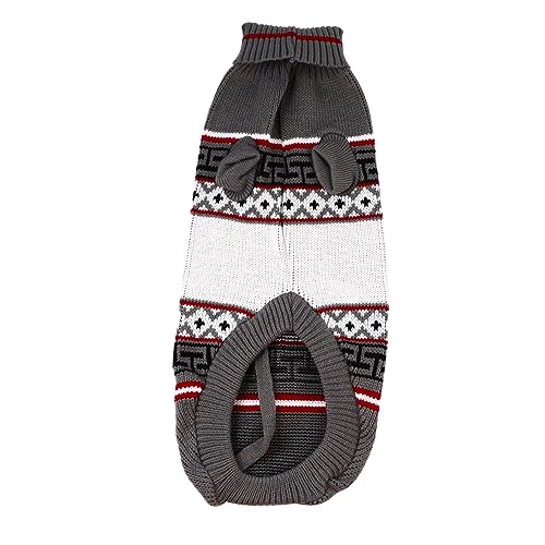 HAPINARY Weihnachten Haustier Mantel Warme Hund Pullover Welpen Urlaub Outfit Hund Mantel 12/m Grau Ahorn HAPINARY Weihnachten Haustier Mantel Warme Hund Pullover Welpen Urlaub Outfit Hund Mantel 12/m Grau Ahorn von HAPINARY