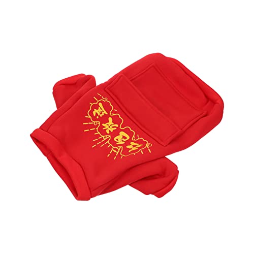 HAPINARY Hundekleidung Warm Haustier Mantel Polyester Atmungsaktiv Kälteschutz Kleine Hunde Outfit Neujahrsbedarf HAPINARY Hundekleidung Warm Haustier Mantel Polyester Atmungsaktiv Kälteschutz Kleine Hunde Outfit Neujahrsbedarf von HAPINARY