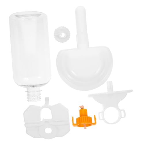 HAPINARY Futter- und Wasserspender-Set für Haustiere Hundetrinkflasche für Katzen Hunde Taubensicher Weiß HAPINARY Futter- und Wasserspender-Set für Haustiere Hundetrinkflasche für Katzen Hunde Taubensicher Weiß von HAPINARY