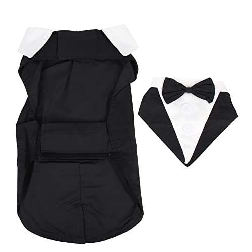 HAPINARY Luxuriöser Hochzeitsanzug Für Hunde Stilvoller Für Haustiere Mit Knöpfen Bequeme Formelle Hundekleidung Für Partys HAPINARY Luxuriöser Hochzeitsanzug Für Hunde Stilvoller Für Haustiere Mit Knöpfen Bequeme Formelle Hundekleidung Für Partys von HAPINARY