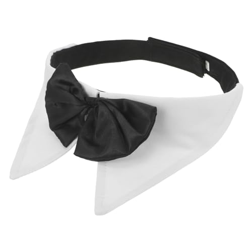 HAPINARY Fliege Hundehalsband Verstellbares Haustierhalsband Mit Fliege Leichtes Stoffmaterial Bequem Und Hautfreundlich Zu Tragen Lm von HAPINARY