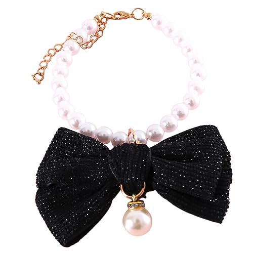 HAPINARY Schickes Katzenhalsband Mit Schleife Haustier-Accessoire Für Besondere Anlässe HAPINARY Schickes Katzenhalsband Mit Schleife Haustier-Accessoire Für Besondere Anlässe von HAPINARY