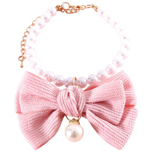 HAPINARY Luxuriöses Katzenzubehör Leichtes Hundehalsband Mit Schleife Und Details HAPINARY Luxuriöses Katzenzubehör Leichtes Hundehalsband Mit Schleife Und Details von HAPINARY