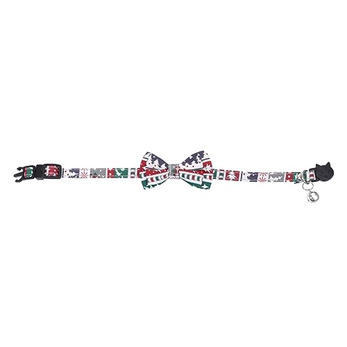 HAPINARY Haustierhalsband zu Weihnachten Weihnachtshunde-Hals-Krawatten Weihnachtshundehalstuch Weihnachtskrawatte Hundegeschirr Welpenhalsband Kleidung binden Halskette von HAPINARY