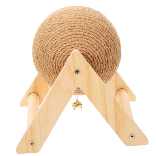 HAPINARY Stabiler Katzenkratzball Kratzspielzeug Für Indoor Katzen Haustierspielzeug Dekoratives Katzenspielzeug Katzenbedarf Kratzbrett Für Zuhause von HAPINARY