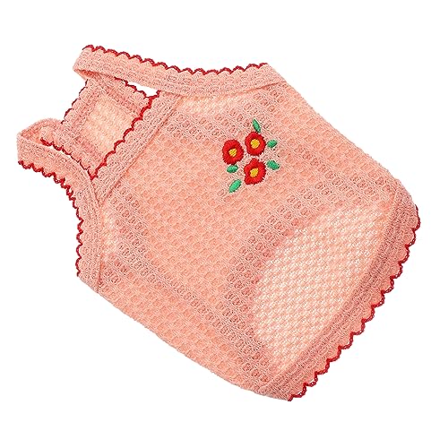 HAPINARY Haustierkleidung, Sommerkleid, Blumenstickerei, Welpenweste, Rosa, Xs, Welpenweste, Sommer Haustierkleidung, Hemd Für Hunde, Haustierweste Für Zuhause, Sommer Haustierweste, HAPINARY Haustierkleidung, Sommerkleid, Blumenstickerei, Welpenweste, Rosa, Xs, Welpenweste, Sommer Haustierkleidung, Hemd Für Hunde, Haustierweste Für Zuhause, Sommer Haustierweste, von HAPINARY