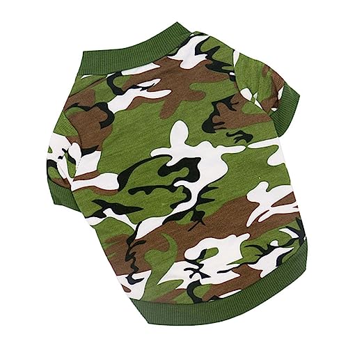 HAPINARY Modischer Hundemantel aus Camouflage-Muster warmes Fleece-Hundeoutfit für draußen und zu Hause stilvolle Welpenkleidung für besondere Anlässe und Fotos HAPINARY Modischer Hundemantel aus Camouflage-Muster warmes Fleece-Hundeoutfit für draußen und zu Hause stilvolle Welpenkleidung für besondere Anlässe und Fotos von HAPINARY