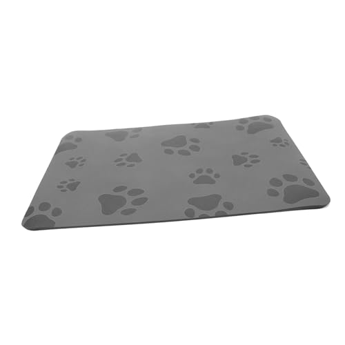 HAPINARY Katzenfutter Unterlage Futtermatte Für Hunde Und Katzen rutschfeste Saugmatte Wiederverwendbare Futtermatte Für Haustiere HAPINARY Katzenfutter Unterlage Futtermatte Für Hunde Und Katzen rutschfeste Saugmatte Wiederverwendbare Futtermatte Für Haustiere von HAPINARY