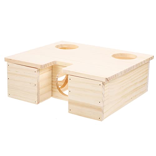 HAPINARY Haustierspielzeug, Versteck, Nest Für Hamster, Meerschweinchen Versteck, Mäuseversteck, Meerschweinchen Holzhütte, Hamster Versteckplattform, Hamster Holzverstecke, HAPINARY Haustierspielzeug, Versteck, Nest Für Hamster, Meerschweinchen Versteck, Mäuseversteck, Meerschweinchen Holzhütte, Hamster Versteckplattform, Hamster Holzverstecke, von HAPINARY