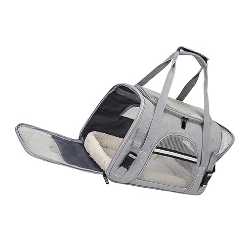 HAPINARY Großer Haustier-Rucksack Für Hunde Und Katzen Atmungsaktive Tragetasche Mit Mesh-Design Und Multifunktional Für Reisen Wandern Und Alltag Ergonomischer Schultergurt Für Hohen HAPINARY Großer Haustier-Rucksack Für Hunde Und Katzen Atmungsaktive Tragetasche Mit Mesh-Design Und Multifunktional Für Reisen Wandern Und Alltag Ergonomischer Schultergurt Für Hohen von HAPINARY