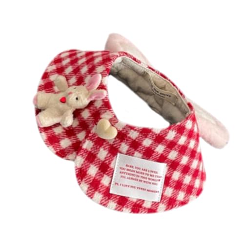 HAPINARY Hundehalstuch Lätzchen Für Haustier Dekoratives Katzen-Halstuch Hundeführleine-Ornament Bezauberndes Haustier-Halstuch von HAPINARY