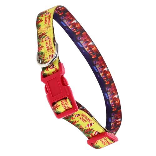HAPINARY Stilvolles Hundehalsband Weihnachtliches Design Verstellbar Für Kleine Welpen Dekorativ Bequem Zum Tragen HAPINARY Stilvolles Hundehalsband Weihnachtliches Design Verstellbar Für Kleine Welpen Dekorativ Bequem Zum Tragen von HAPINARY