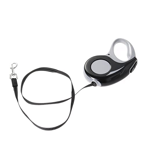 HAPINARY Hundetraining Automatisch Einziehbare Funktion Schwarze Haustierleine Teleskop-zugseil Bequemer Ergonomischer Griff HAPINARY Hundetraining Automatisch Einziehbare Funktion Schwarze Haustierleine Teleskop-zugseil Bequemer Ergonomischer Griff von HAPINARY
