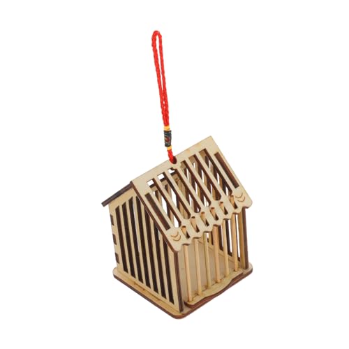 HAPINARY Kompakter Grillenhalter Tragbarer Schaukasten Aus Holz Brutplatz Für Die Pflege HAPINARY Kompakter Grillenhalter Tragbarer Schaukasten Aus Holz Brutplatz Für Die Pflege von HAPINARY