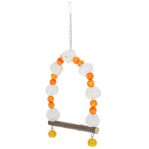HAPINARY Sitzstangen Für Vögel Schaukelspielzeug Für Vögel Vogelkäfigspielzeug Vogel Papagei Schaukel Vogelschaukel Für Käfige von HAPINARY