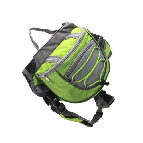 HAPINARY Großer Hund Satteltasche Rucksack Für Haustier Oxford Tuch Multi-funktionale Wandern von HAPINARY