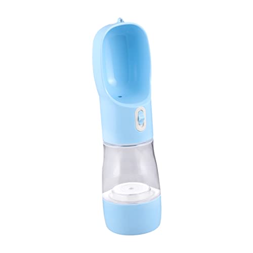 HAPINARY Trinkflasche für Haustiere Hundefutterflasche tragbarer Wasserspender auslaufsicher leicht zu öffnen leicht blau für Hunde HAPINARY Trinkflasche für Haustiere Hundefutterflasche tragbarer Wasserspender auslaufsicher leicht zu öffnen leicht blau für Hunde von HAPINARY
