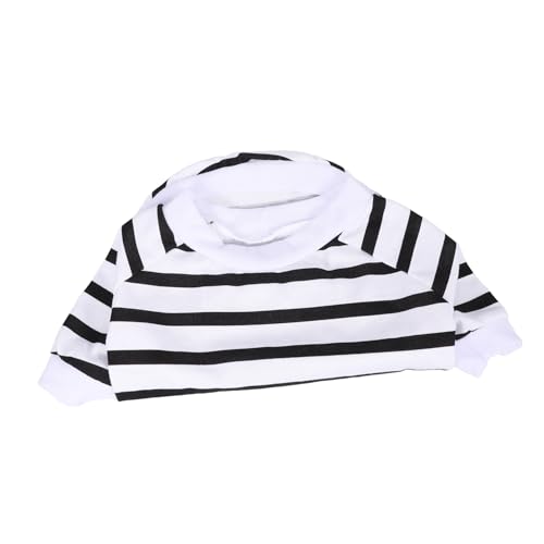 HAPINARY Hunde T-Shirt Für Sommer Atmungsaktive Baumwollkleidung Für Kleine Hunde Gestreift Leicht Und Bequem Für Strandbesuche Und Freizeitaktivitäten von HAPINARY