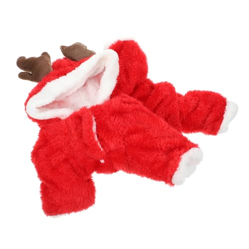 HAPINARY Herbst-welpen-Kapuzenpullover Elch-haustiermantel Material Leicht Zu Tragen Entzückende Hundekleidung Für Weihnachten von HAPINARY