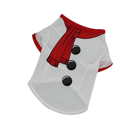 HAPINARY Weihnachtspullover für Hunde Kostüm mit Schneemann Haustierkleidung Urlaubsparty Hunde-Outfit L Muster H für Weihnachten HAPINARY Weihnachtspullover für Hunde Kostüm mit Schneemann Haustierkleidung Urlaubsparty Hunde-Outfit L Muster H für Weihnachten von HAPINARY