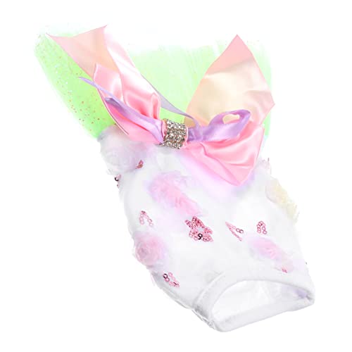 HAPINARY Hundeprinzessinnenkleid, Welpenkleid, Mädchen Hundekleid, Hundeschleife, Prinzessinnenkleid, Hundekleider Für Kleine Hunde, Sommer Hundebekleidung, Kleines Hundeoutfit, Haustier HAPINARY Hundeprinzessinnenkleid, Welpenkleid, Mädchen Hundekleid, Hundeschleife, Prinzessinnenkleid, Hundekleider Für Kleine Hunde, Sommer Hundebekleidung, Kleines Hundeoutfit, Haustier von HAPINARY