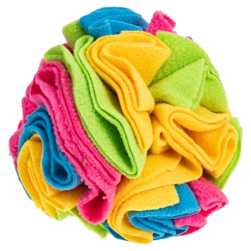 HAPINARY Hundeschnüffelball hundeintelligenz Geruchssinn- für Haustiere schnüffelkugeln Haustier Hund schnüffeln Trainingsspielzeug Polarfleece Colorful HAPINARY Hundeschnüffelball hundeintelligenz Geruchssinn- für Haustiere schnüffelkugeln Haustier Hund schnüffeln Trainingsspielzeug Polarfleece Colorful von HAPINARY