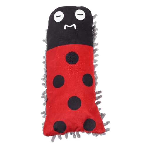 HAPINARY Kuscheliges Plüschtier Für Kleine Hunde Marienkäferform Waschbarer Stoff Cartoon-Design Spielzeug Für Welpen von HAPINARY